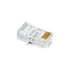 Utp modulair plug RJ 45 transparant