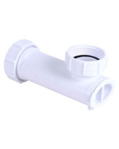 McA PP Ruimtebesp Sifon 11/4" x 40mm wit