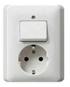 Gira wcd ra combinatie wissel  zwg ST55 