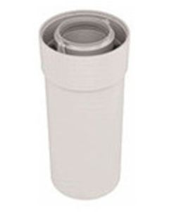 Ubb. ubiFit verlengbuis push-fit conc PP/KS 60/100 2000mm WIT
