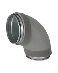 Thermoduct geïsoleerde Spiralo bocht 90°