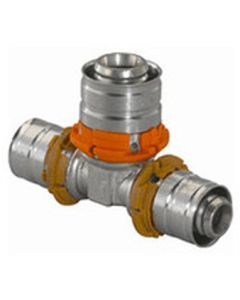 Uponor MLC verloop t-stuk 16x14x16mm