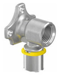 Uponor MLC-G GAS persmuurplaat 25x3/4"bi