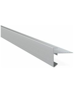 Alu. Trim 80 x 64   per lengte  2.5mtr