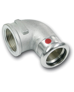Sanha press verz. knie 1"x28mm lange bi.dr.