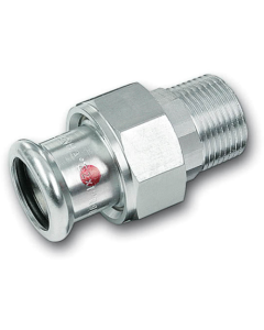 Sanha press verz. 3-delige koppeling 1/2"x15mm