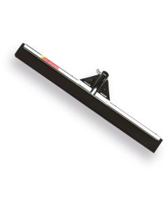 Vloertrekker, VERO 6356, 55 cm. breed, schuimrubber, zwart, versterkt.