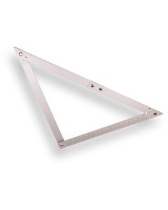 Labora opvouwbare aluminium vouwhaak in nylon draagtas, afmeting 60 x 60 cm. 