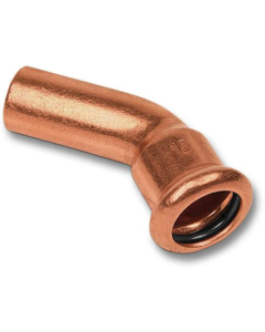 Sanha press RK insteekbocht 45° 42mm