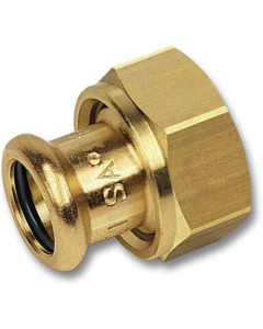 Sanha watermeter 2D pers koppeling 1"x28mm