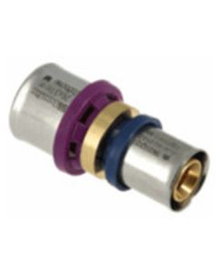 Bonfix Alu-pers rechte verloopkoppeling 26x20mm