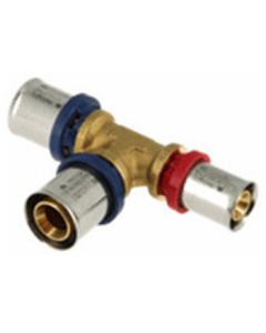 Bonfix Alu-pers verloop t-stuk 20x20x16mm