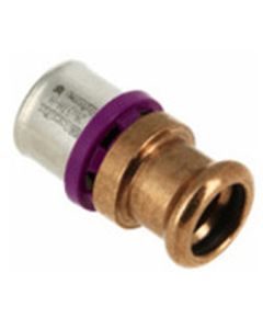 Bonfix Alu-pers rechte verl. kopp. 26x22 mm