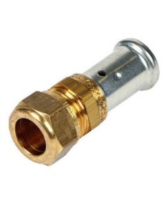 Henco recht koppeling 26 x 22 knel