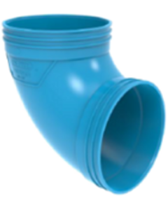 Wavin ventiza bocht 90° m/m rond