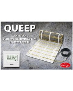 Queep elektrische vloerverwarmings-mat 0.5m2
