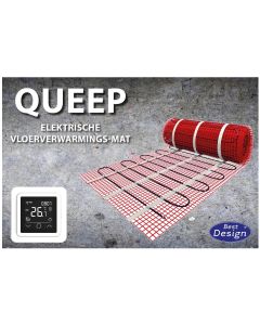 Queep elektrische vloerverwarmings-mat 4,5m2