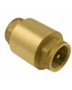 Bonfix keerklep met messing insert 1"