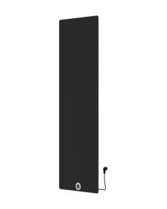 "Brenner-Black" Elektrische radiator mat-zwart 1200W 1800x600mm