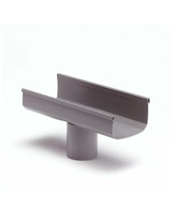 S-lon gootuitloop voor bakgoot type mini 95mm uitloop 60mm