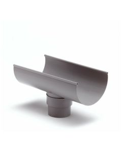 S-lon gootuitloop voor mastgoot 80mm 6"