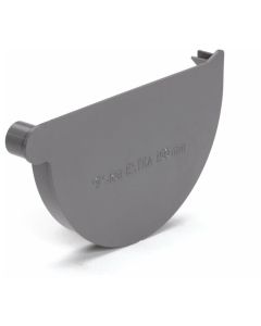 S-lon eindstuk 125mm lijm rechts 