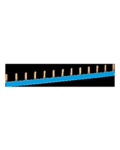 Hager Kamrail  Geïsoleerd Blauw 13 x 1P KB063N