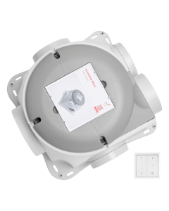 Zehnder Woonhuisventilator ComfoFan Silent + RFZ bediening