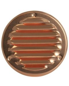 Schoepenrooster Ø130mm roodkoper