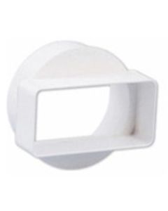 Nedco overgangsstuk recht Ø100mm-110x54mm kort