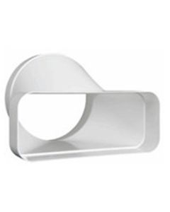 Nedco Eco+ Overgangsstuk Recht Ø150 - 220x90