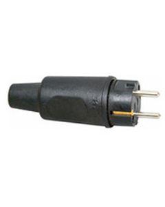 Stekker volrubber 2P ra