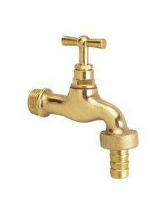 Bonfix wartelkraan 1/2" ( mess. ) 