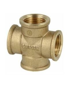 Messing Kruisstuk 1/2"