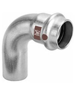 Viega Temponox bocht 90° 15mm spie/pers