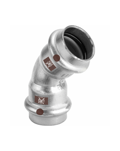 Viega Temponox bocht 45° 15 pers/pers