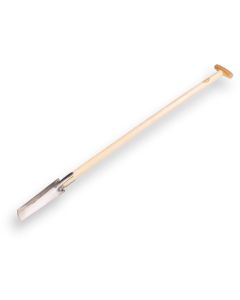 Pootspade met steel 80 cm. Bladmaat 90x245mm.