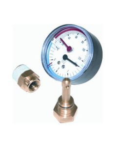 Euro Mano-Thermometer kast 63mm 1/2"