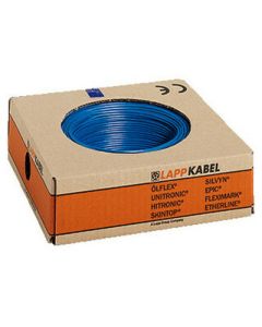 Montage draad  10mm Blauw per/mtr