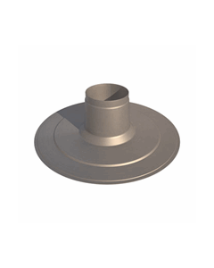 Ubb. platdak plakplaat 110mm ventub/riool