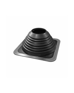 EPDM dakdoorvoer 0-45° 95-197mm zwart