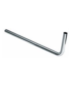 Bonfix sifonbuis 90° lange bocht  32x220x750mm chroom