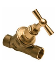 Bonfix stopkraan 15mm cap z aftap