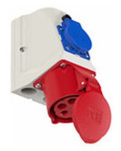 Mennekes CEE twinbox 5P/32A   4004/220