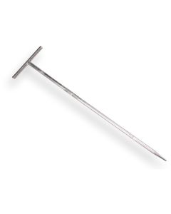 Draadpen LABORA, lengte 600 mm, diameter ø 12 mm, verzinkt met T-kop.