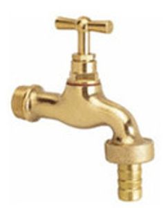 Bonfix koperen Tapkraan 3/4" Gepolijst
