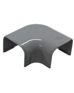 Tecnosystemi Optima platte bocht 90° CP75 RAL7016