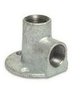 Muurplaat verzinkt 1/2"