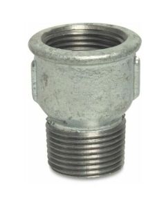 Soknippel verzinkt 1/2"x1/2" nr.529a