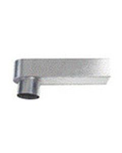 Stadsuitloop 60x100 m/rond 100mm zink